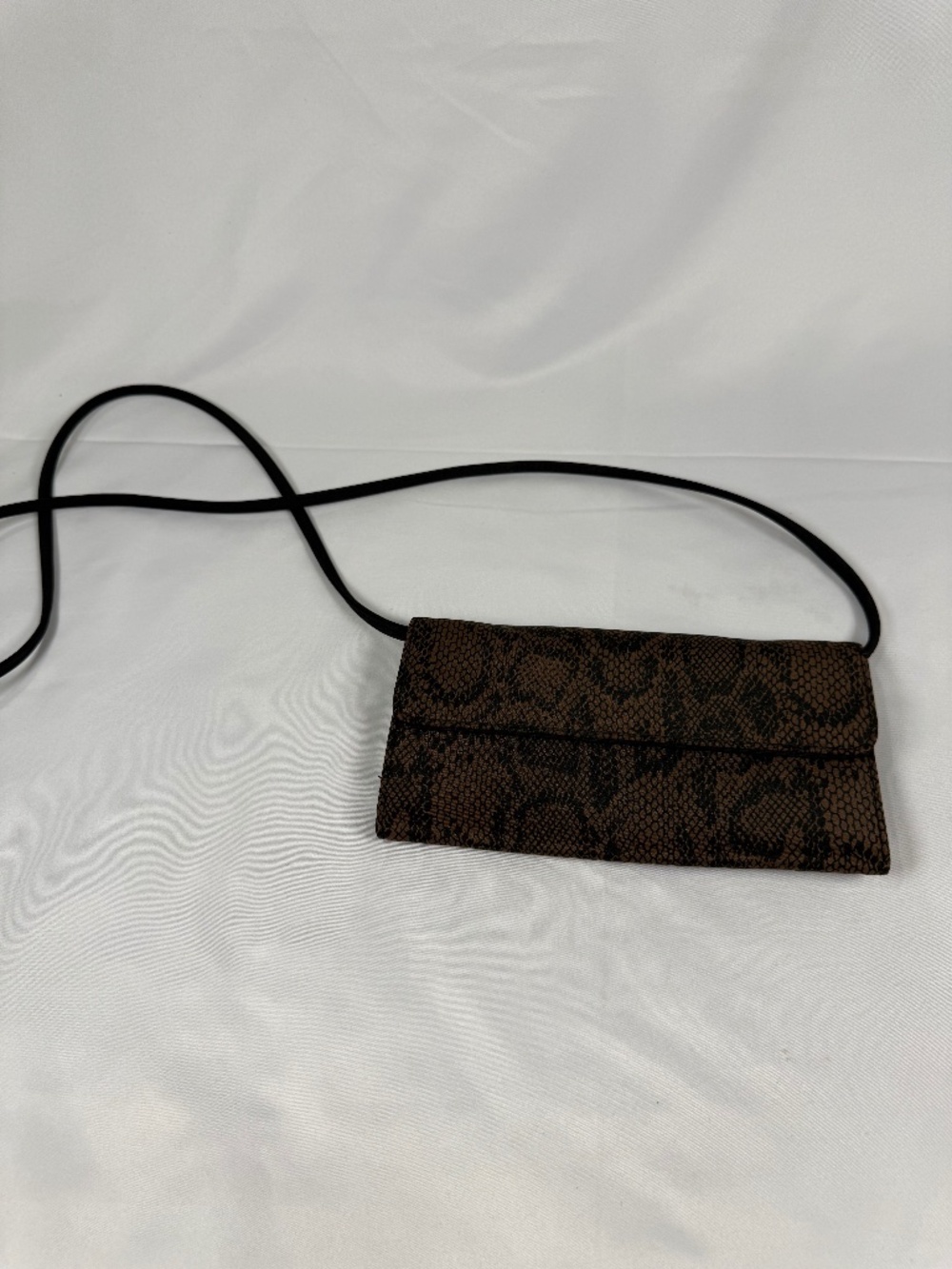 Y2K Snake Print Mini Shoulder Bag Wallet Purse